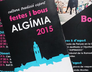 Diseño Programa Fiestas Ayuntamiento Algimia de Alfara