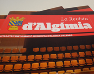Diseño Maquetación Revista Ayuntamiento Algimia de Alfara